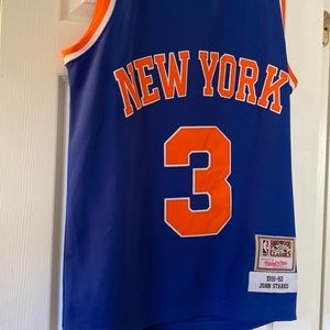Mitchell & Ness John Starks New York Knicks Jersey, 1991-92